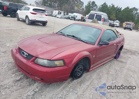 2003 Ford Mustang из США, поврежденный, VIN 1FAFP44483F340577